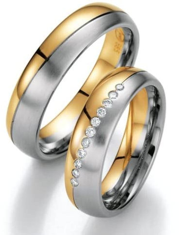 Trauringe Gold Paar 02-40050-055