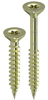 Spanplattenschrauben 3,5 x 25-1000 Stück JD-79 Schrauben I-Stern Torx Holzschrauben Dresselhaus