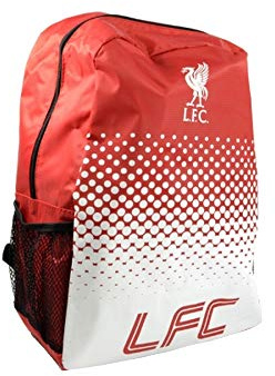 Liverpool FC Official Football Fade Design Backpack/Rucksack (One Size) (Red/White)