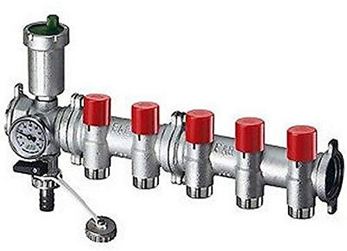 3470 13407 Collettore 7 vie di ritorno 1x3/4 con detentore FAR