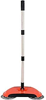 Cepillo giratorio con escoba de 104 cm, escoba y recogedor 2 en 1