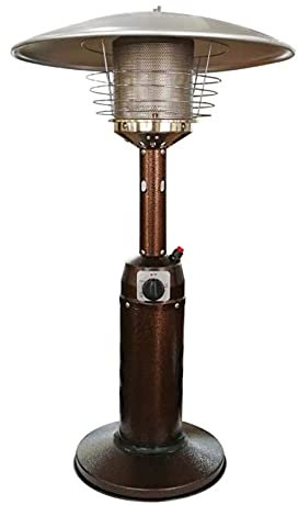 Calentador De Gas De Mesa para Patio, Quemador Doméstico Portátil De Acero Inoxidable para Exteriores, Botella De Gas Propano O Butano De Baja Energía, para Cenador, Jardín, Camping