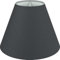 Wogati® Premium Lampenschirm E14/E27 Baumwolle | verschiedene Größen & Farben | Farbe: Schwarz/Größe: XS | Kronleuchter Lampenschirm Stehlampe + Lampenschirm Hängelampe + Lampenschirm für Tischlampe