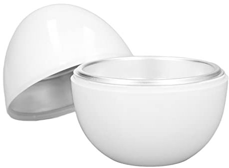 Hard Boiled Egg Boiler, ABS Material to Save Time ABS Hard Boiled Egg Boiler Microwave Cooking Function Holds 4 Eggs Compact Kitchen Design