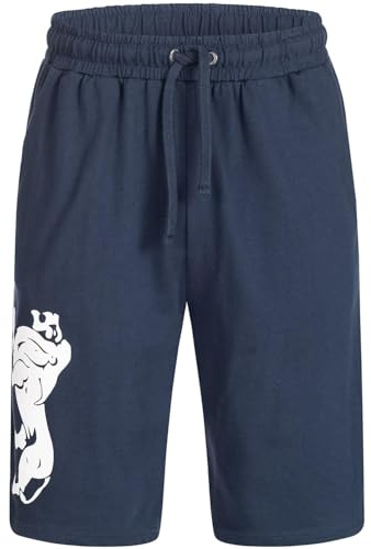 Lonsdale Herren Shorts Normale Passform BADNAGIE M, Navy/White