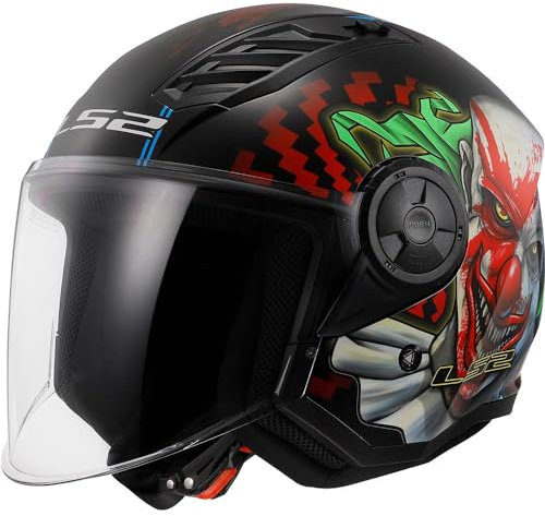 LS2, Jet-Motorradhelm AIRFLOW HAPPY DREAMS, M