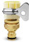 Mdlufee 2 Pcs Durchmesser 21mm Mischer Hahn Stecker 1/2,3/4 Zoll 2-in-1 Universal Weibliche Wasserhahn Adapter, Gartenschlauch Schnellverbinder
