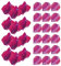 WINMAU Mega Standard violette extra dicke Dart-Flights – 10 Sets pro Packung (insgesamt 30 Dartflight)