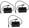 BESPORTBLE 3st Led-dimmer-controller Aquariendimmer Smarter Aquarium-dimmer-controller Selbstklebende Schubladenführung Timer-dimm-controller Intelligent Sonnenaufgang Und Sonnenuntergang
