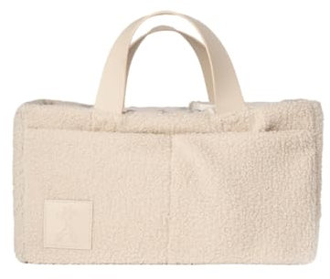 GIGIL Diaper Caddy - Baby Organiser for Nappies and Wipes - Car Organiser - Nursery Storage Basket (Sand Beige)