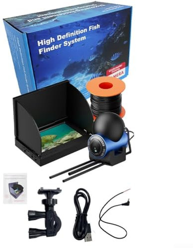 Fish Finder With A 4 3 Inch HD Screen And 12 Infrared LEDs For Excellent Visibility In Various Conditions(IPS +50Mcamera)