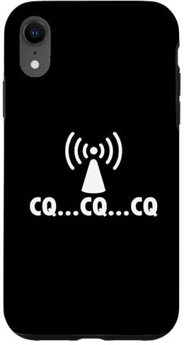 iPhone XR CQ...CQ...CQ Ham Radio T-Shirt Amateur Ham Radio Case