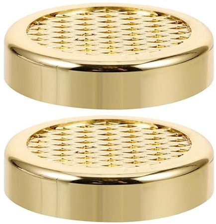 KOMBIUDA 2 pack Circular Cigar Humidifier Discs Round Humidor Humidifiers for Cigarette Box Moisture Control and Dryness Prevention for Home Office or Bar Use
