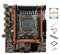 Kznifmk X99E Scheda Madre+E5 2666 V3 CPU+Grasso Termico PCIEX16 NVMe Supporto Scheda LAN Gigabit 4XDDR4 RECC RAM Desktop Scheda Madre