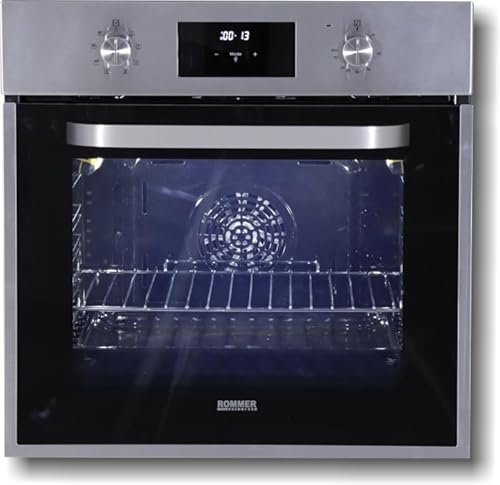 Horno encastrable Rommer H 612, capacidad 69 litros, grill, calse energética A
