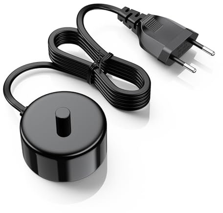 Heblumin Ladegerät Strom Kompatibel mit AquaSonic Zahnbürste für Black/Vibe Series Elektrische Zahnbürsten für Erwachsene Ersatz Schallzahnbürsten Leitfähige Ladestation Stromkabel
