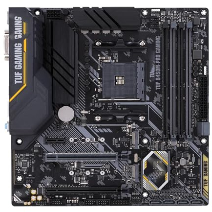 Compatibilità Fit For ASUS TUF B450M-PRO GAMING B450 AM4 Supporto scheda madre Ryzen 5 5600X/5600 7 5800X3D 3600 9 5900X CPU M.2 SATA 6Gb/s mATX