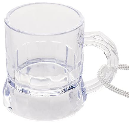 Carlso 20x Schnapsglas am Band, Henkelstamper, Pinnecken, Pinnchen