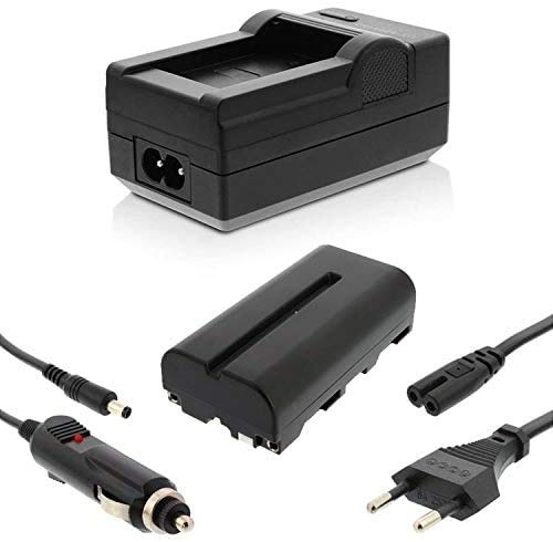 Akku + Ladegerät Set für Sony CCD-TRV57, CCD-TRV57E, CCD-TRV57 HI8, CCD-TRV58, CCD-TRV59, CCD-TRV59E, CCD-TRV615, CCD-TRV62, CCD-TRV63, CCD-TRV65, CCD-TRV66, CCD-TRV66E, CCD-TRV66K, CCD-TRV67, CCD-TRV67E, CCD-TRV68, CCD-TRV71, CCD-TRV715 - NP-F550 - 2000mAh