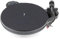Pro-Ject Audio Systems Pro-Ject RPM 1 Platine en Carbone avec Bras en Forme de S de 21,4 cm et Ortofon 2M Rouge (Noir Brillant)