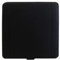Saugdose quadratisch VacuValve ES Farbe Schwarz, Zentralstaubsauger Steckdose, 90x90mm, 2 Kontaktstifte, Öffnung 36-38mm