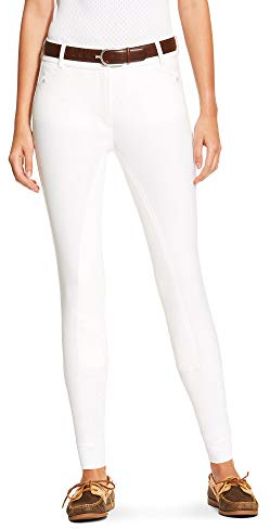 Ariat - Womens Heritage Elite Full Seat Breeches, 28 Regular, White