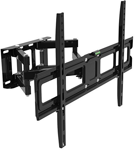 kenable Double Arm & Tilt Cantilever TV Mounting Bracket for 32 to 65 Inch TVs [VESA 600x400]