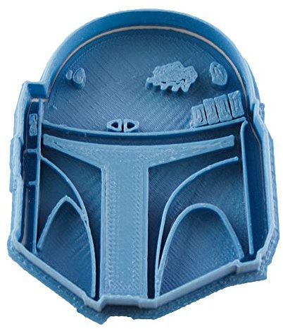 Cuticuter Star Wars Boba Fett Cookie Cutter, Blue, 8 x 7 x 1.5 cm