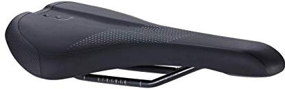 BBB Cycling Fahrradsattel Unisex Echo 145 für Mountainbiker BSD-151 Sattel, Schwarz, 145 mm