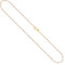 EDELIND Goldkette Damen 333 Echtgold - Singapurkette 1 mm Gelbgold 40cm - 8k Halskette mit Geschenkbox