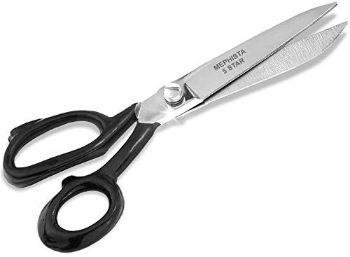 PREMIUM Schneiderschere Stoffschere mit Gummierten Super Soft Griffen in verschiedenen Größen (8 Zoll / 22 cm)