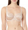 Fantasie Women's Belle Floral Lace Balcony Underwire Bra Demi, Sheer, Natural Beige, 32D