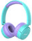 gorsun bluetooth kids headphones with 85dB limited Volume, Children's Wireless Bluetooth Headphones, Foldable bluetooth Stereo over-Ear kids headsets - Purple New Version