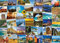 OKWallArt 1000 Piece Puzzles Landscape Poster Australia Jigsaw Puzzles For Adults Kids