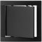 Antracita 15x15 cm Puerta de Inspección, Trampillas de Revision de Mantenimiento de Plástico ABS 150x150mm