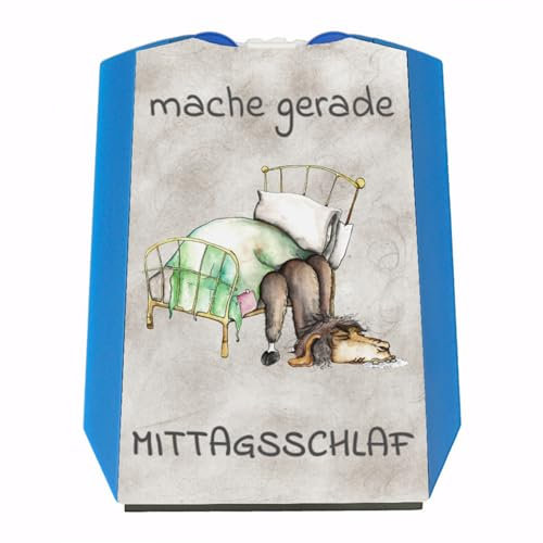 Mache gerade Mittagsschlaf Parkscheibe mit Lama Geschenk zum 18 Geburtstag eigenes Auto Freunde über 18 erwachsen praktisch mit Eiskratzer und Wasserabstreifer Party Mitbringsel