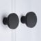 goldenwarm 10Pack Cupboard Knobs Black Cabinet Knobs LS7069BK Modern Kitchen Cupboard Handles Round Cupboard Door Handles