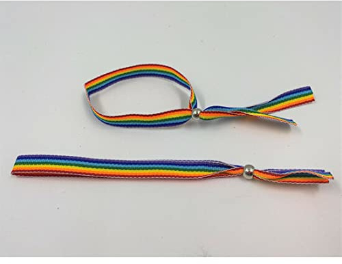 Diverty Sex 165004 Pulsera con Bolita Plateada, Bandera Lgtb