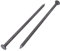 (Packung mit 150 Stück) Kohlenstoffstahl 4,0 x 100 mm Konstruktionsnägel Flachrundkopf Mehrzweck-Drahtnägel Holzarbeiten (150, 4,0 x 100 mm)