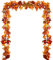 Artiflr 4 Stück Herbst-Ahornblatt-Girlande, künstliche Ahorn-Girlande, Herbst-hängende Herbstblätter-Reben für drinnen und draußen, Hochzeit, Erntedankfest, Abendessen, Party-Dekoration