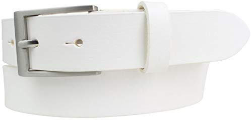 BELTINGER Gürtel aus Vollrindleder 3 cm | Anzug-Gürtel für Damen Herren 30mm | Chino-Gürtel mit massiver Schnalle
