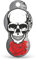 TRIGGI® der Einkaufswagenlöser - Einkaufswagenchip abziehbar Totenkopf-Serie (Rosie)