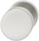 FSB 0 23 0829 03600 0105 Silber FH AGL Türknauf fest ø 50 mm, Türgriff auf Rosette rund abgeflacht, Türknopf Aluminium eloxiert 23082903600
