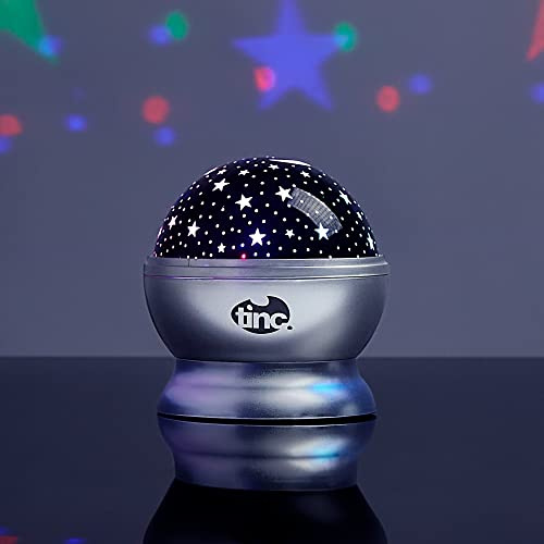 Tinc Projecteur galaxie – Lampe de chambre à coucher funky espace et étoiles