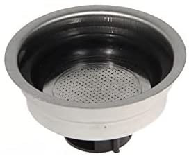FIGEVIDA Filtro per Macchina Caffè DeLonghi 1 Tazza 2 Tazze Valvola 2 tazze adatto ai modelli EC201CD EC221 ECO311 Icona (FILTRO 1 TAZZA)