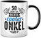 Seness So sieht ein richtig cooler Onkel aus Tasse mit Spruch, Geschenk für bester Onkel der Welt von Nichte Neffe, Geschenke zum Geburtstag, Geburtstagsgeschenk Geschenkideen Männer, Kaffeebecher