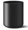 LATCHHOOK Matte Black Ceramic Utensil Holder for Kitchen Counter, Modern Cooking Spatula Holder, 4.5x6.3 Inches