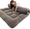 Dremdo Japanische Faltmatratze Doppelfuton Bodenmatte, Weiche Tatami Steppmatte Schlafmatte Camping, Schlafmatratze Für Boden Roll Up Bett Matte Faltbar Minimalistische