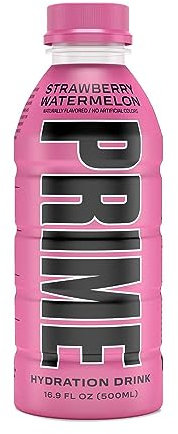PRIME Hydration Drink Strawberry & Watermelon Flasche (12x500ML)