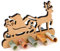Giftota - Originelle Weihnachten Geldgeschenk Holz - Kreative Weihnachten Geschenk - Weihnachtsbaum Deko - Geldverpackung Weihnachten Frauen & Männer
